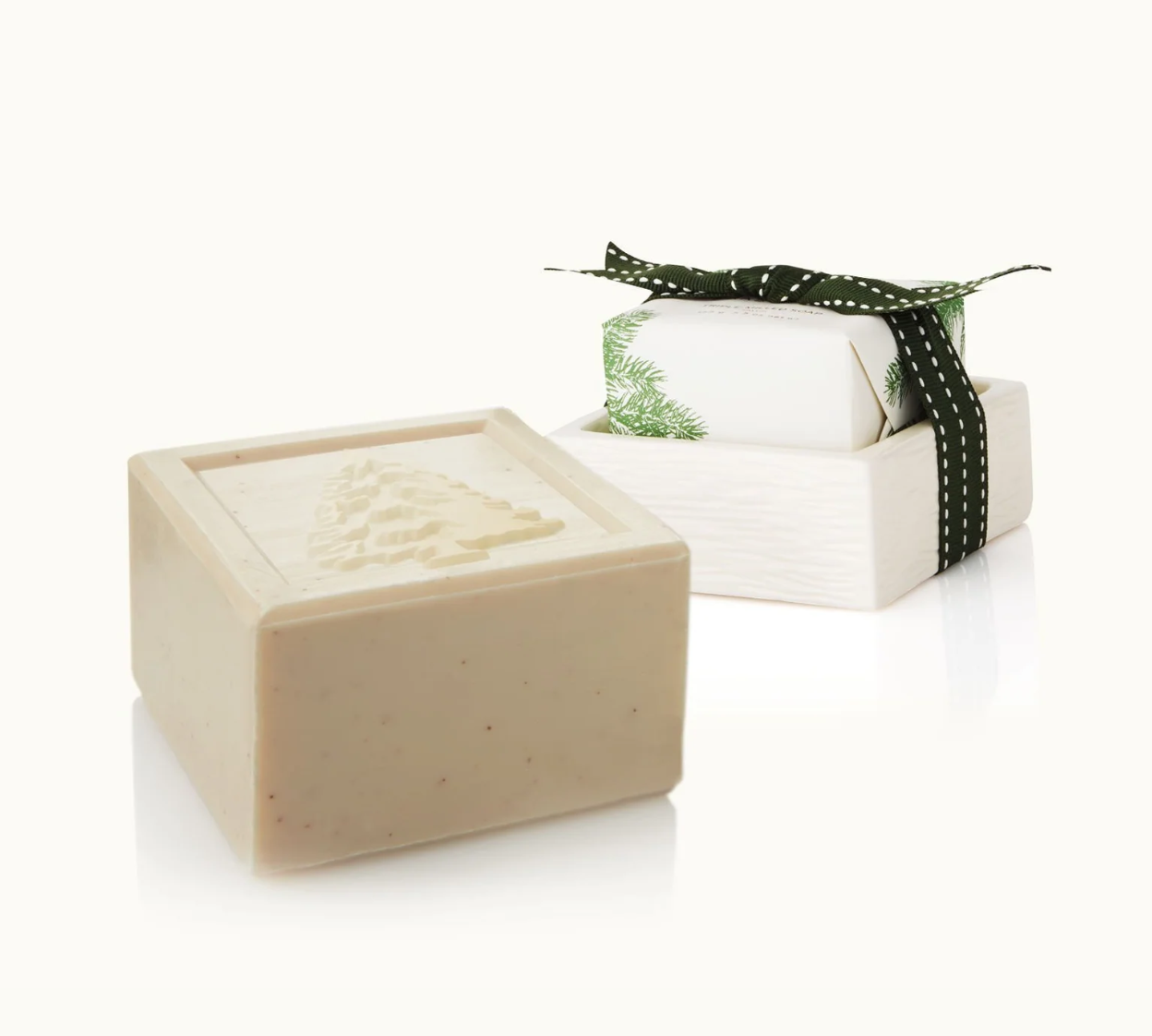 Frasier Fir Bar Soap and Dish Set