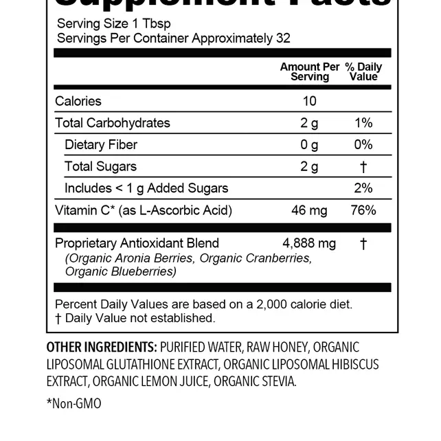 All-Natural Antioxidant Infusion | 16 oz