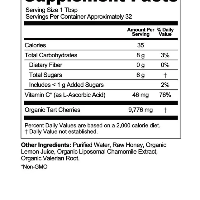 All-Natural Tart Cherry Sleep Support | 16 oz