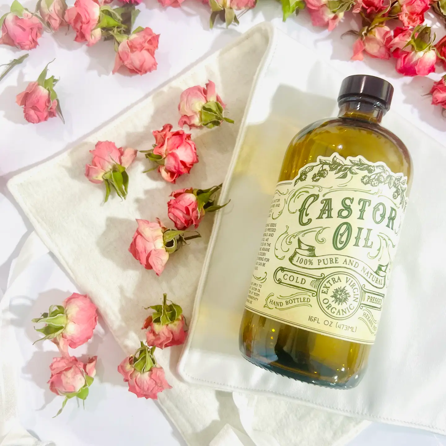 Organic Cold Pressed Castor Oil