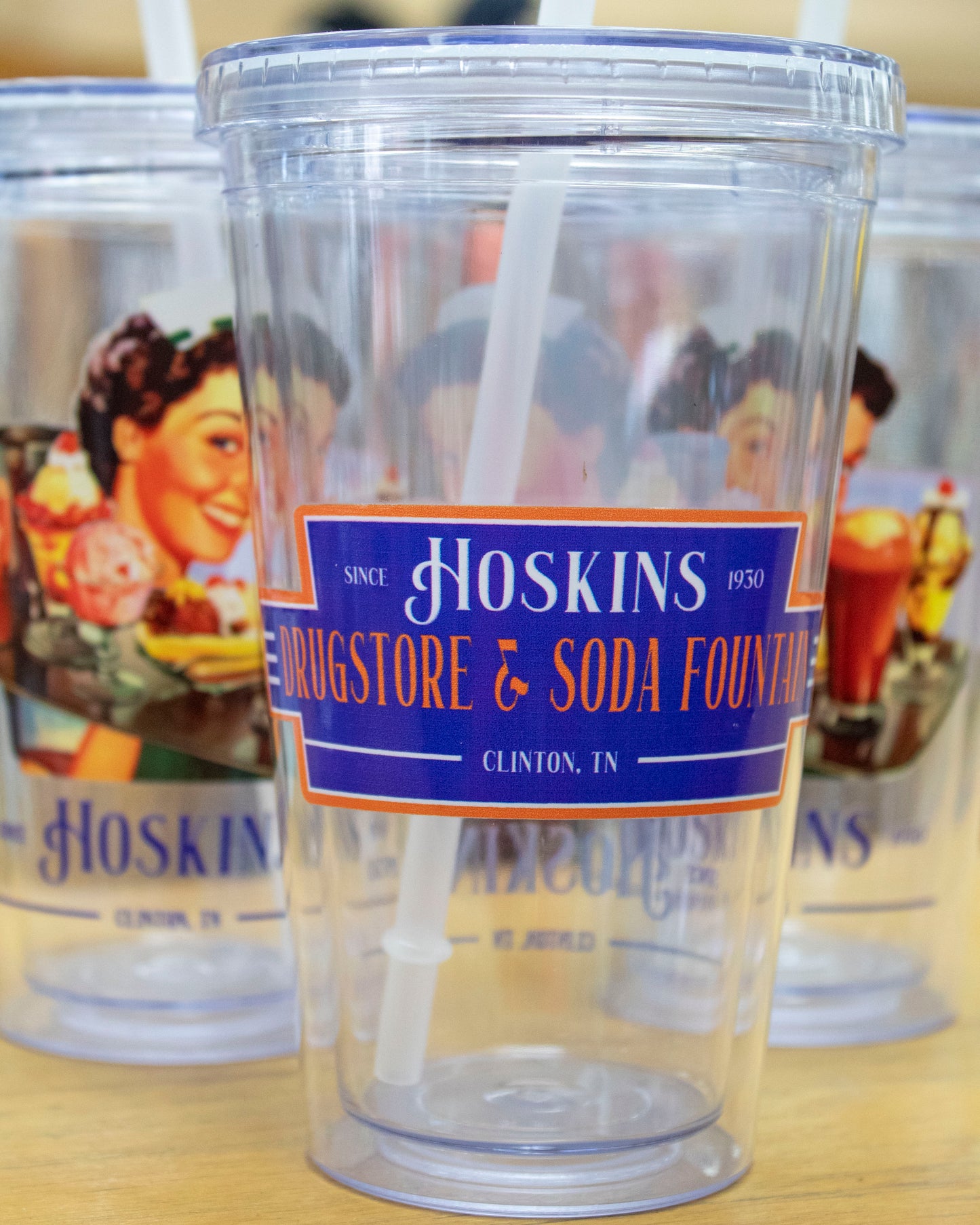 Hoskins Drug Store Tumbler