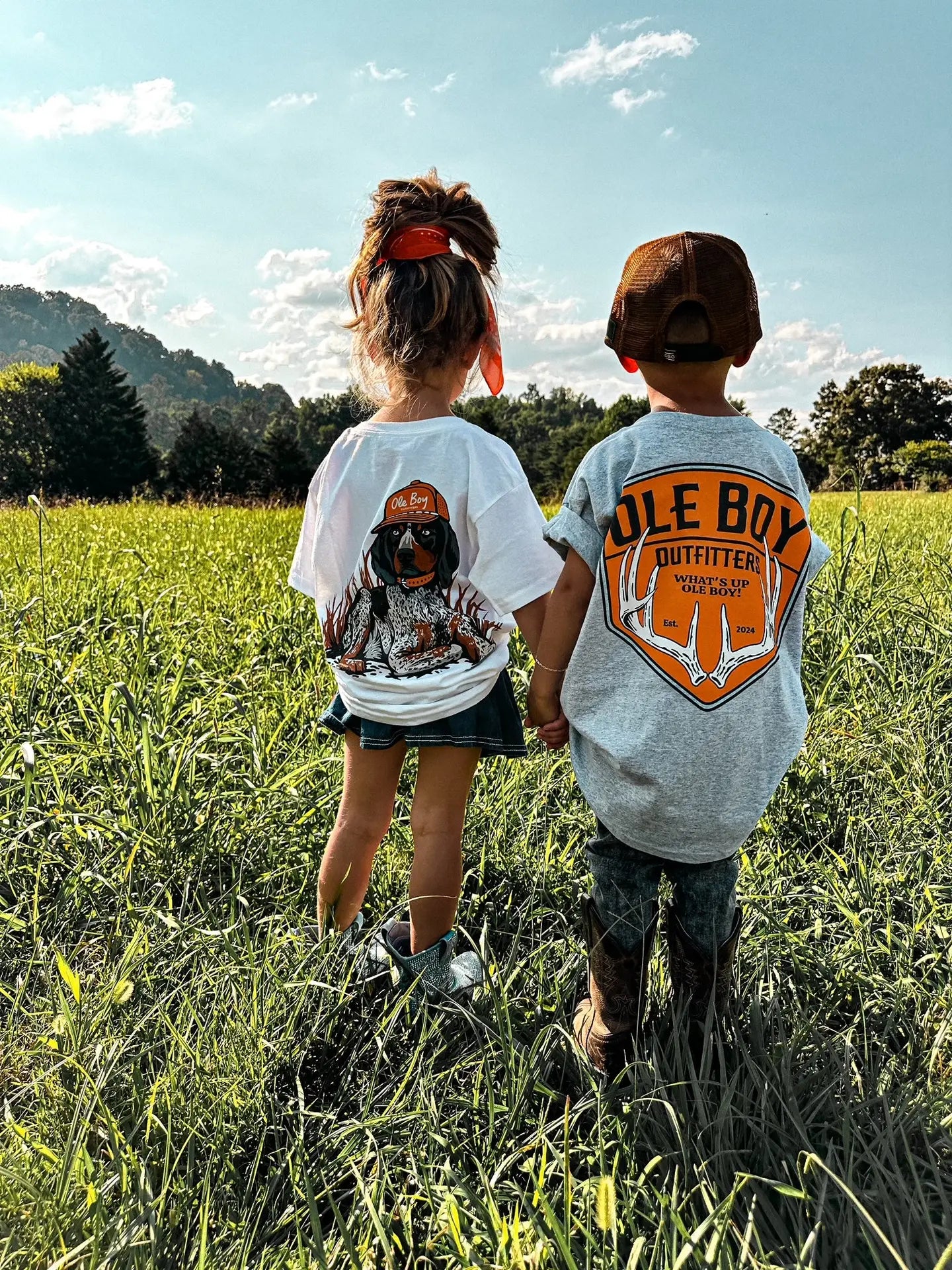 Ole Boy Youth Coonhound Tee
