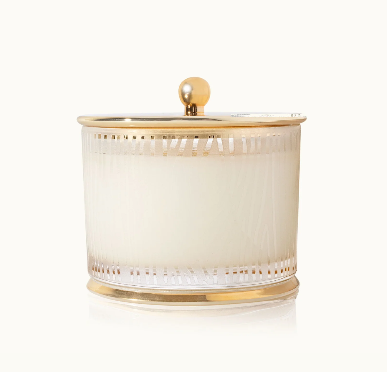 Frasier Fir Gilded Frosted Wood Grain Candle 9oz