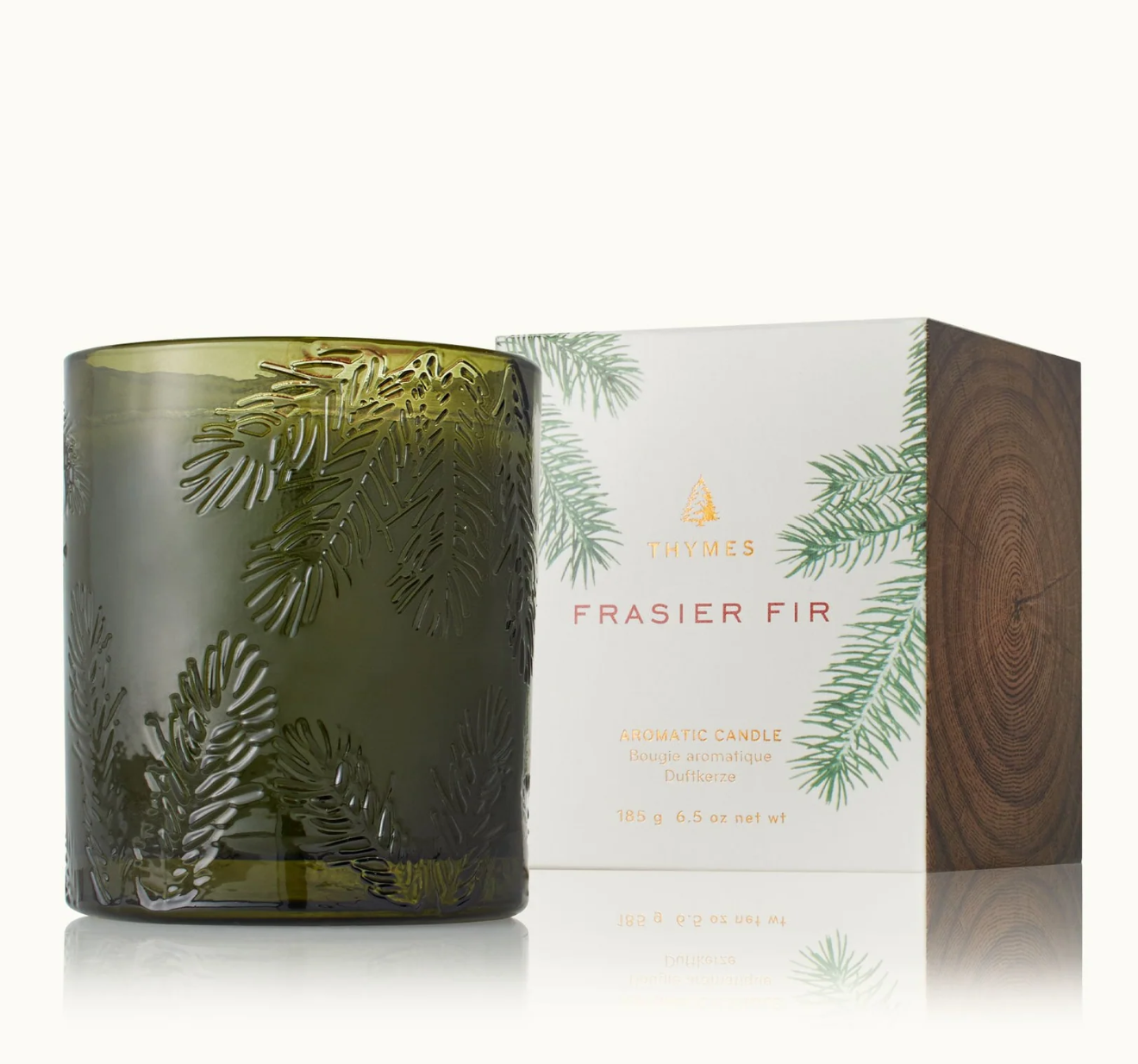 Frasier Fir Green Glass Candle 6.5oz