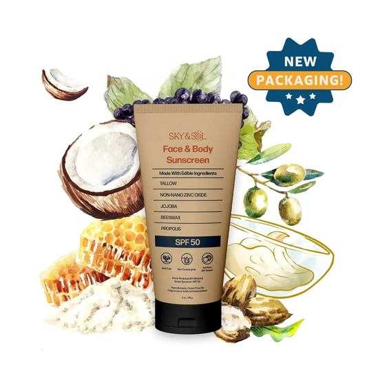 Sky & Sol Face and Body Sunscreen- SPF 50