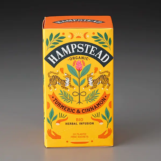 Hampstead Organic Turmeric & Cinnamon Herbal Infusion