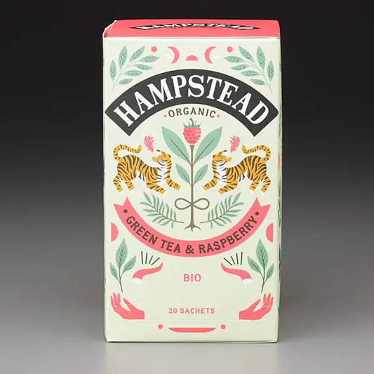 Hampstead Organic Green Tea & Raspberry Tea